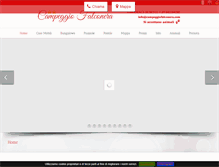 Tablet Screenshot of campeggiofalconera.com